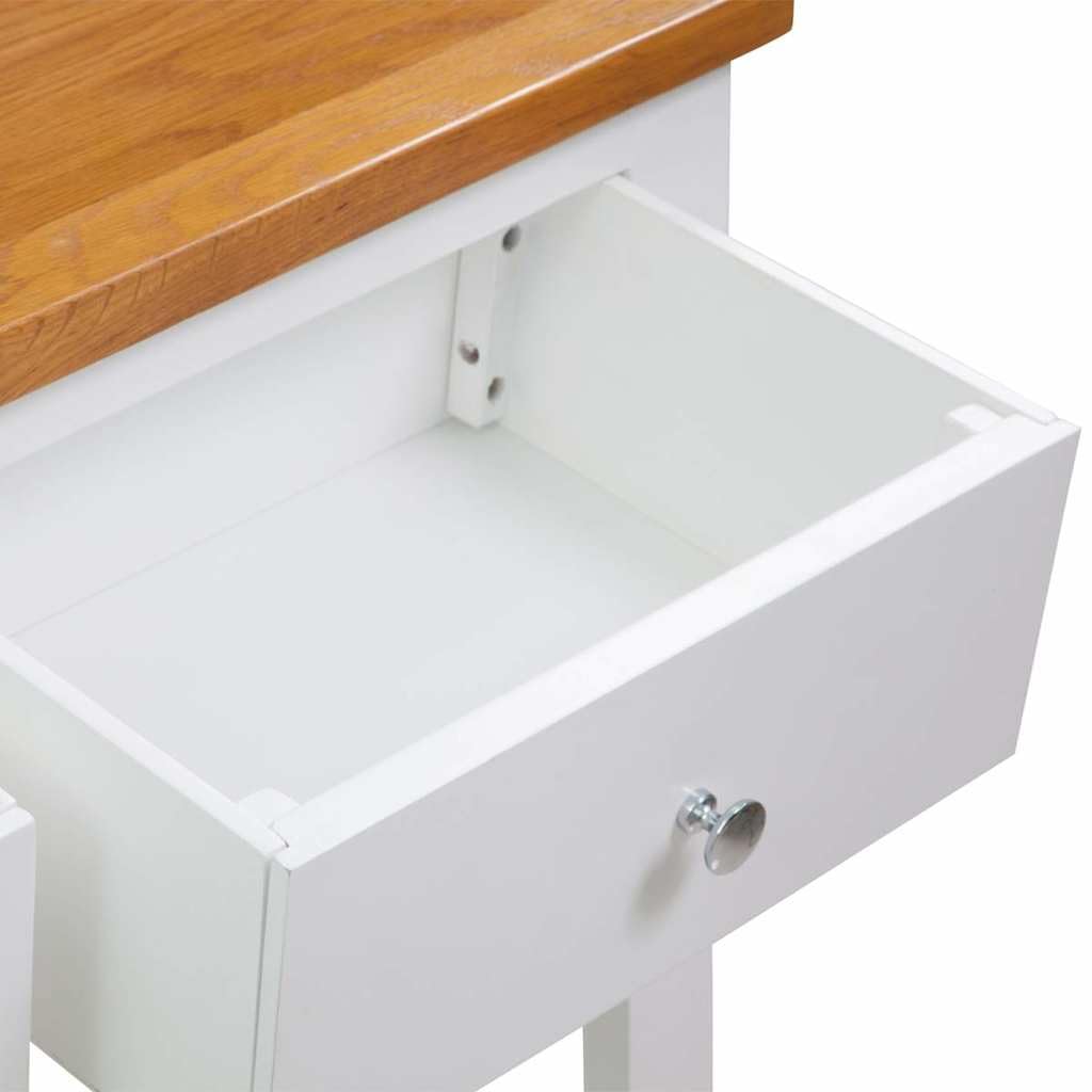 Solid Oak Wood Console Table M242