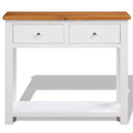 Solid Oak Wood Console Table M242