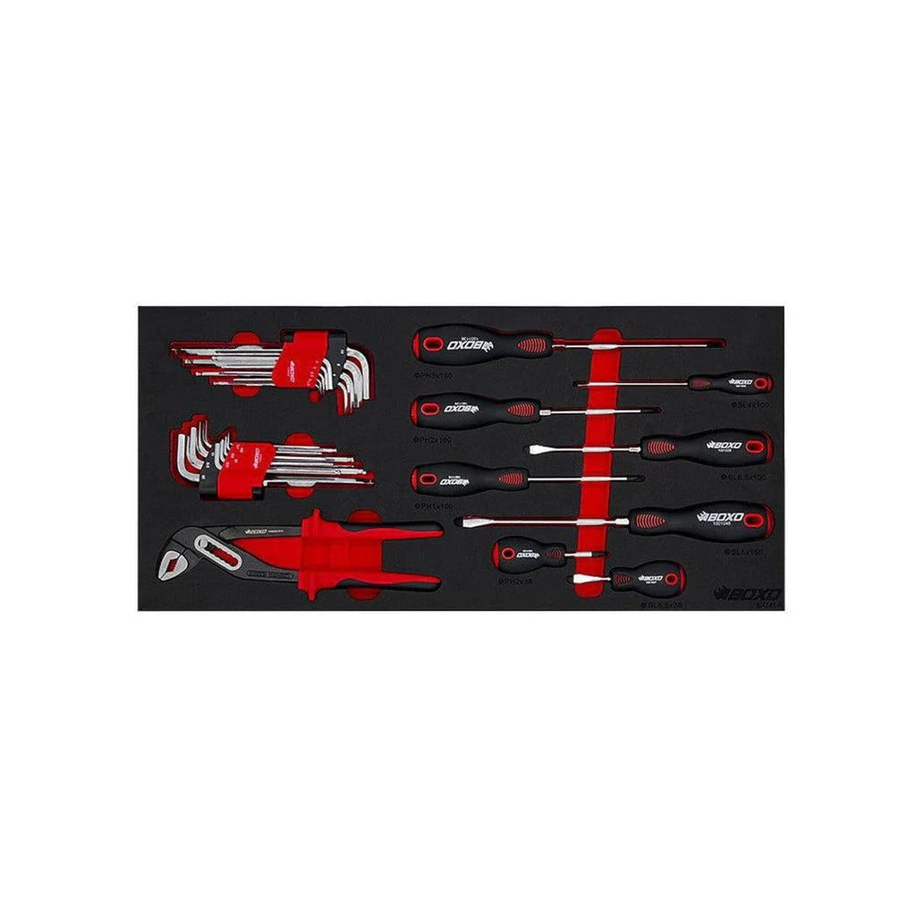 26" 5 Drawer Locking Tool Set with Carry Box A827489