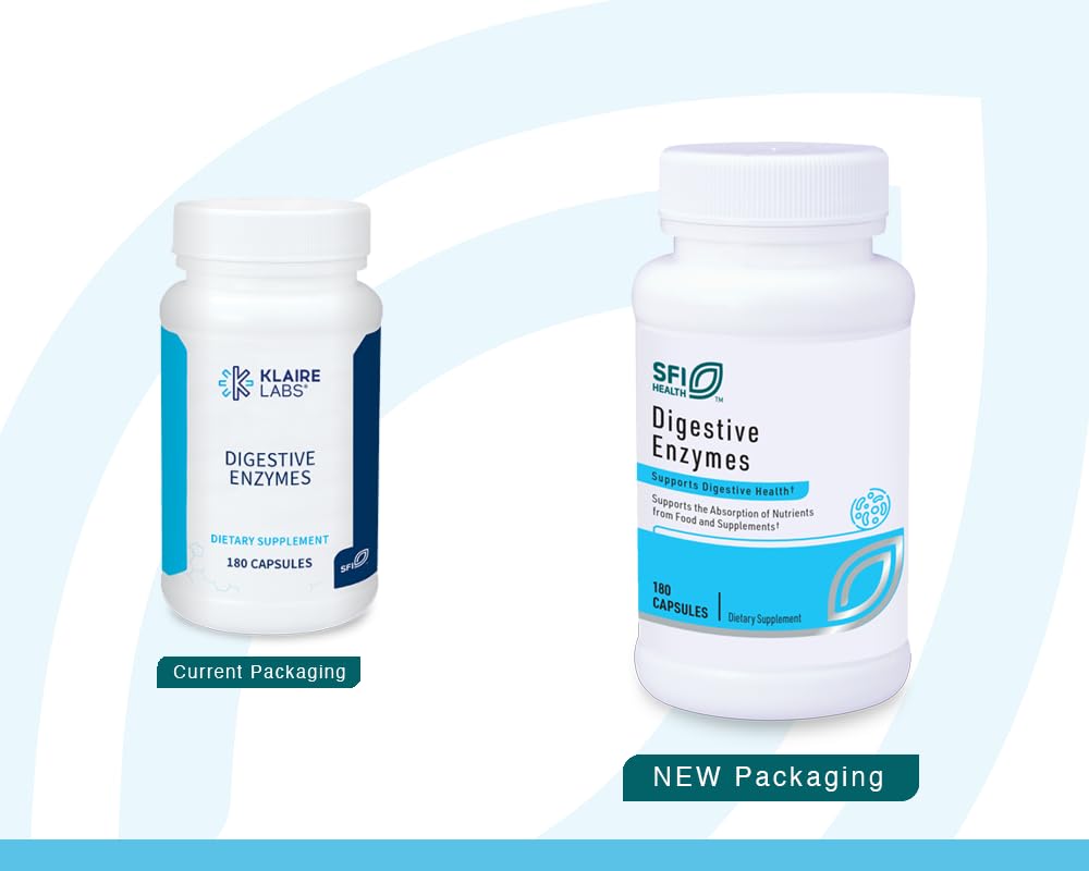 180 Capsules Digestive Enzymes C433307