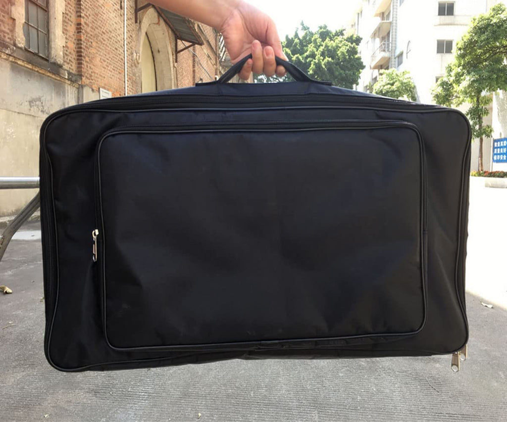 Black Portable Guitar Effects Pedal Board Gig Bag X136053