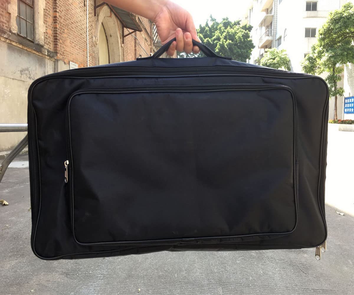 Black Portable Guitar Effects Pedal Board Gig Bag X136053