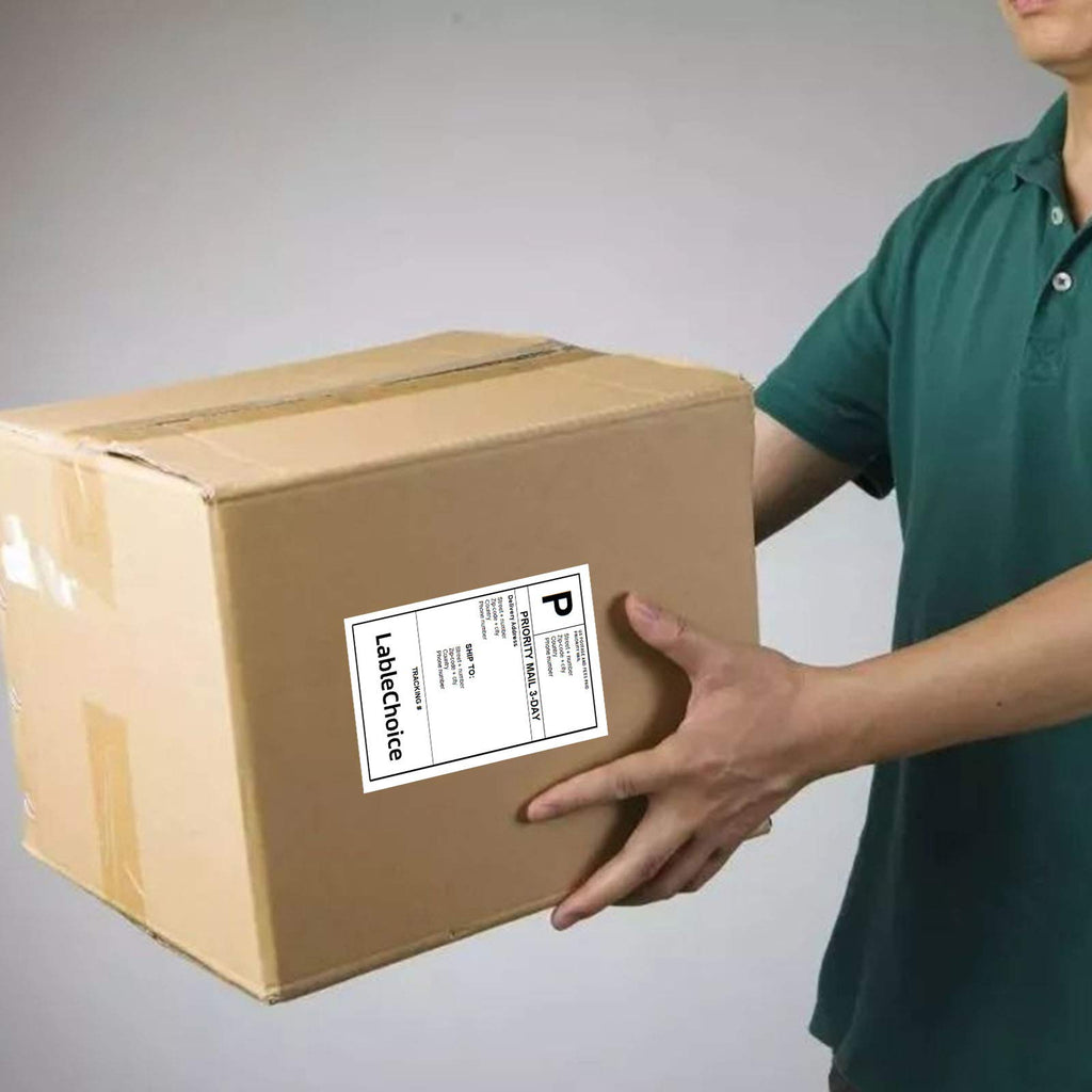 4 Rolls 450 Labels 4x6 Direct Thermal Shipping Labels 1" Core Permanent Adhesive I438