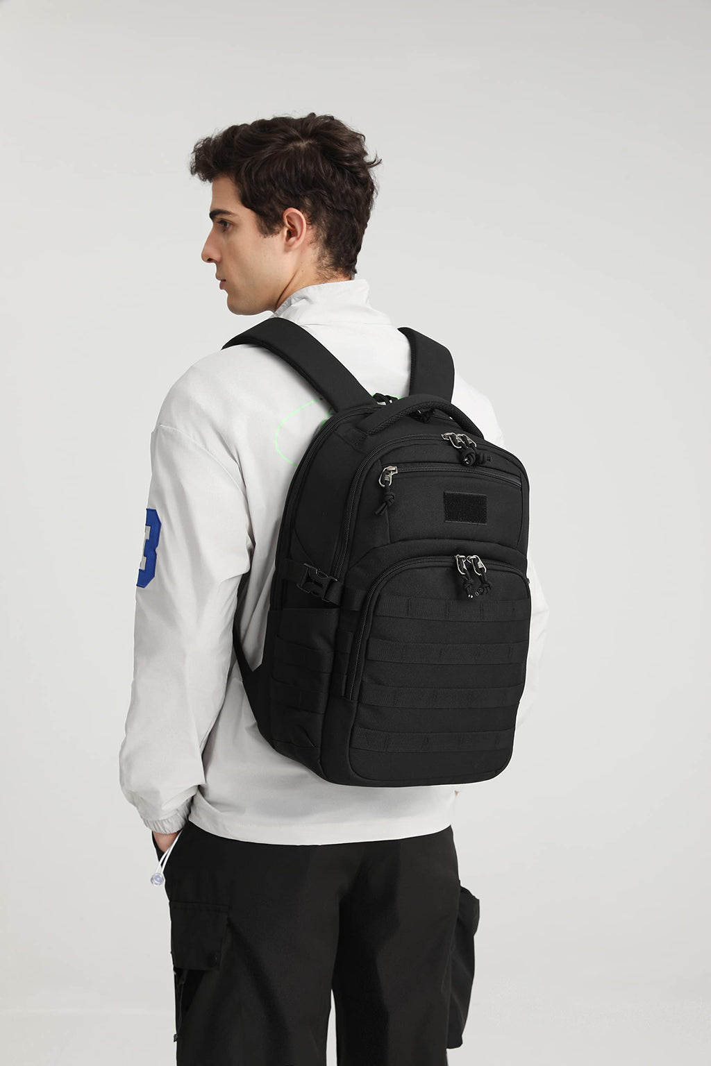 Black Small Tactical Backpack C7515