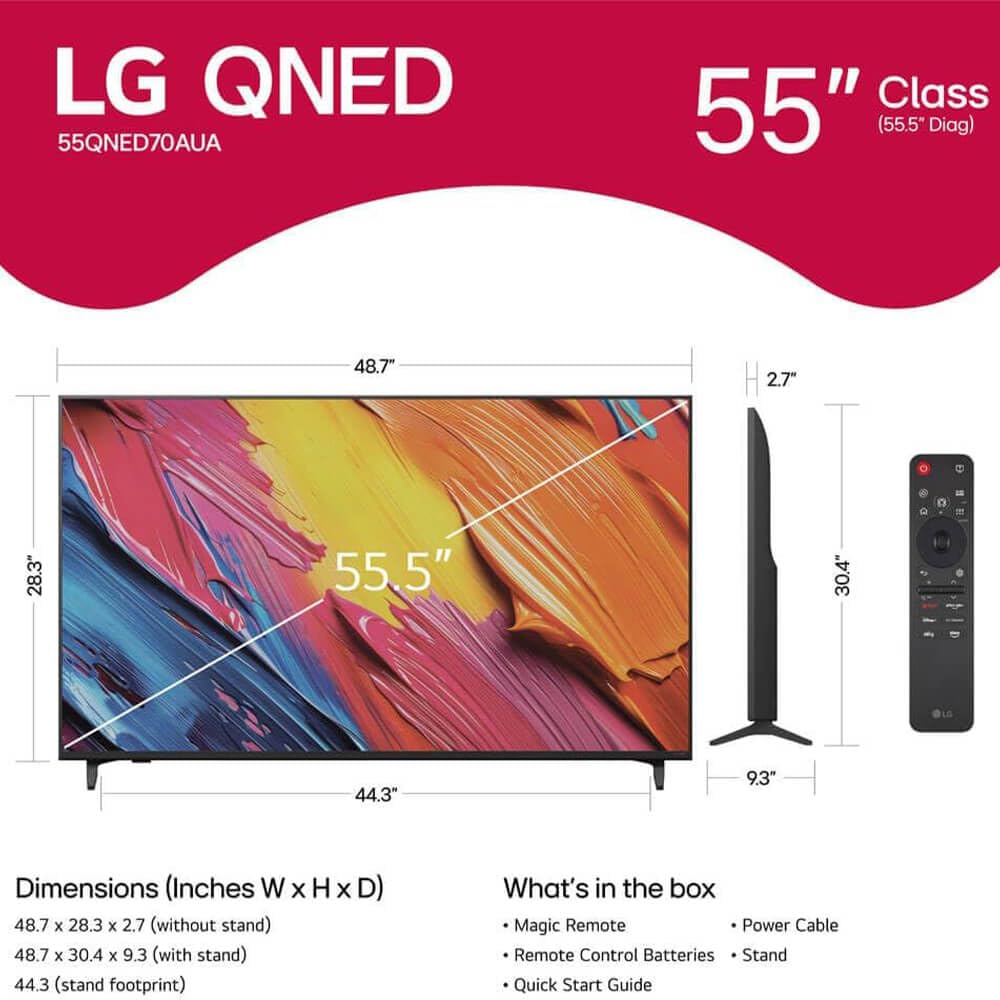 55 inch 4K QNED Smart TV Z477838