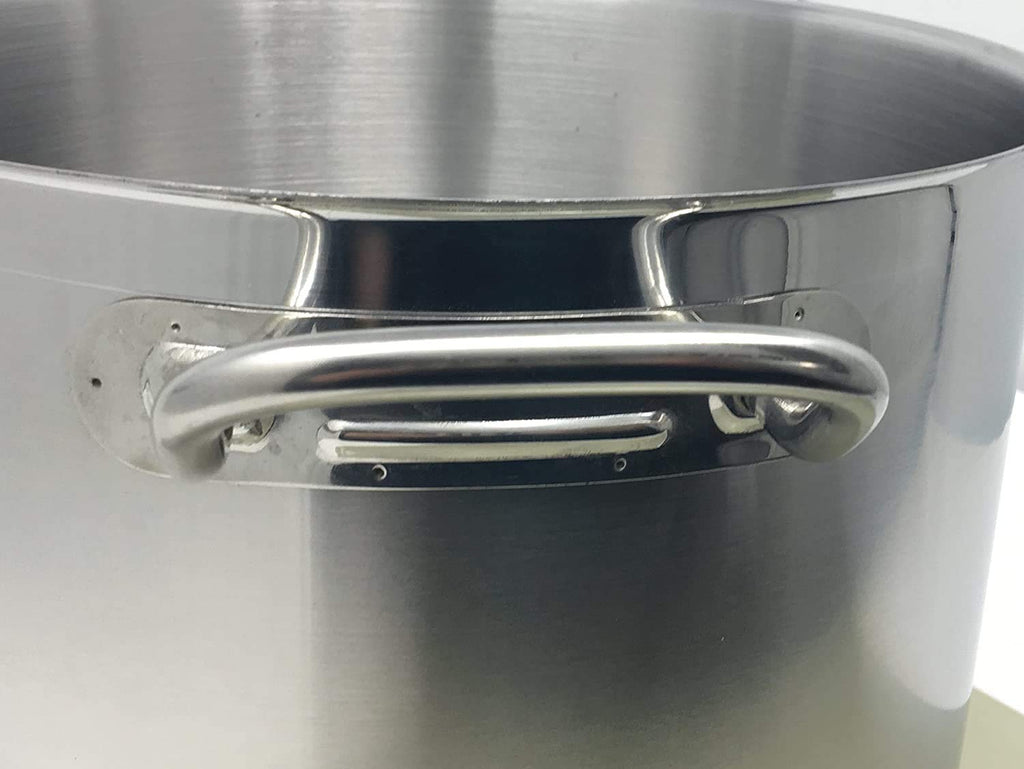 40 Qt Stainless Steel Stock Pot with Cover A286