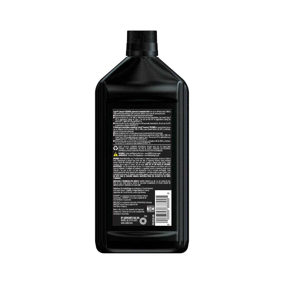 Automatic Transmission Fluid, 1 Quart, Pack of 6 Y1053