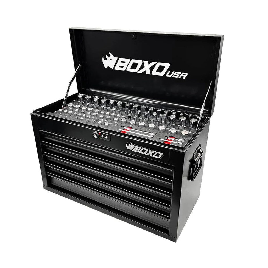 26" 5 Drawer Locking Tool Set with Carry Box A827489
