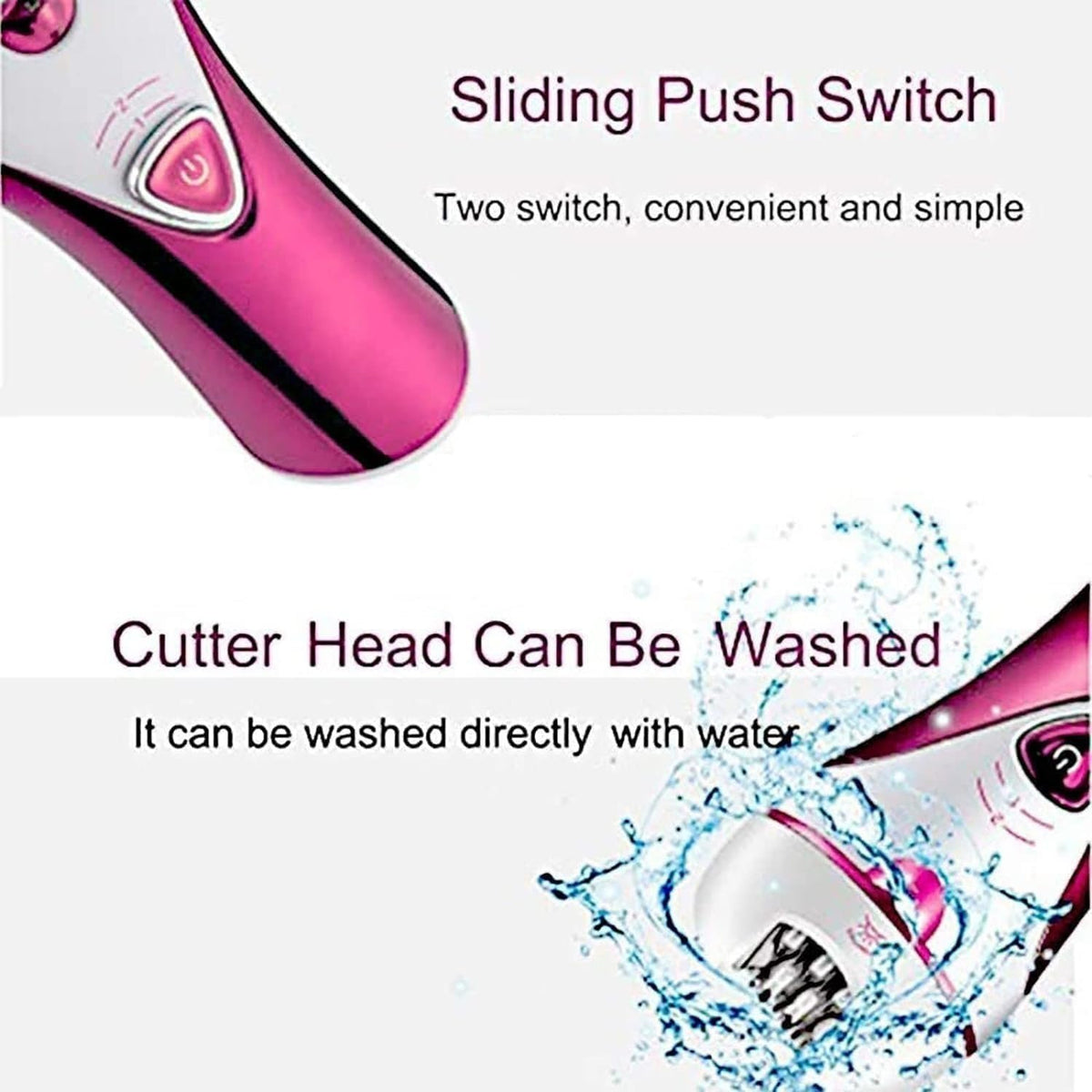 4-in-1 Wet Dry Electric Hair Removal System H65008