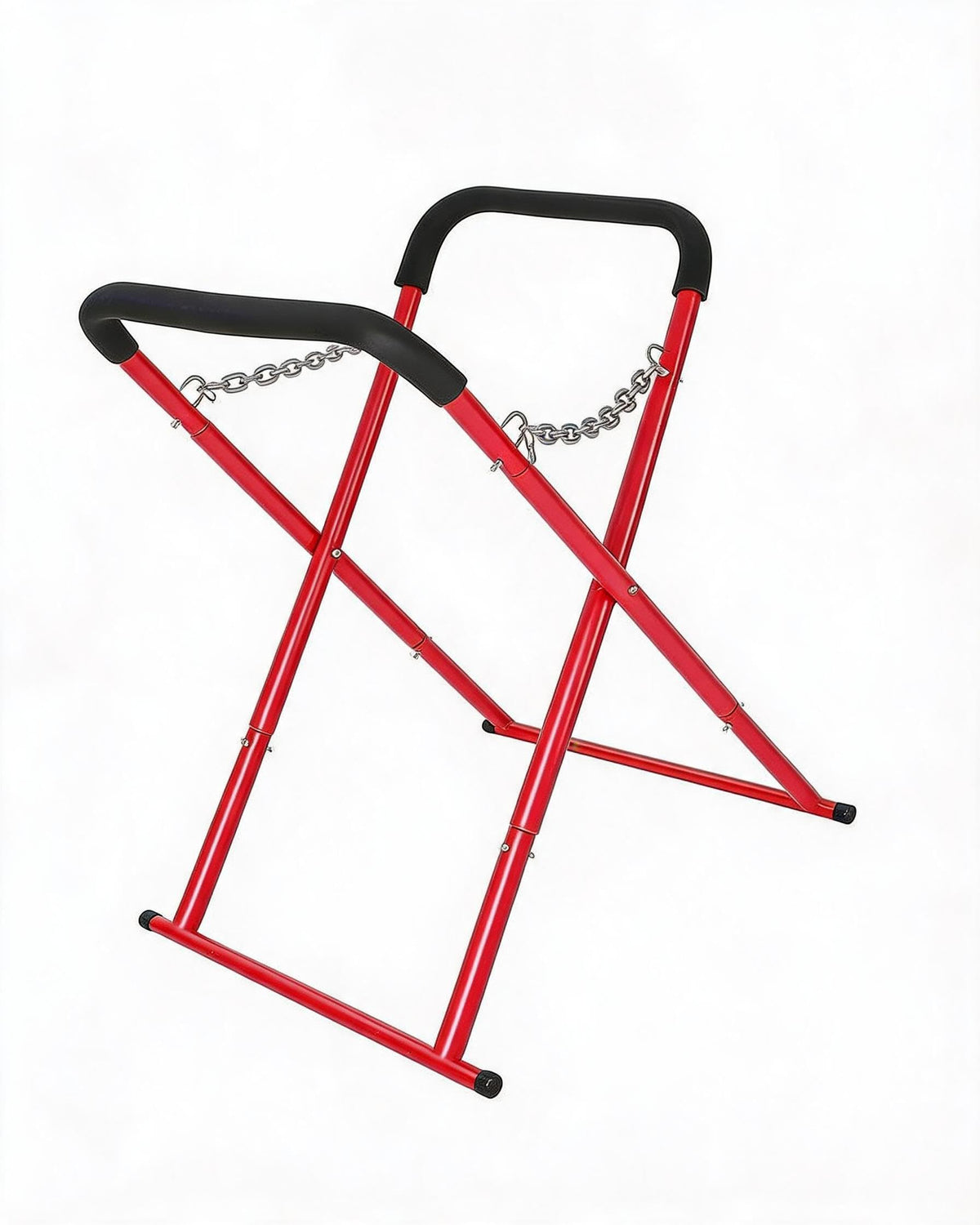 Folding Auto Body Work Stand 500 LBS Capacity Adjustable Height O141