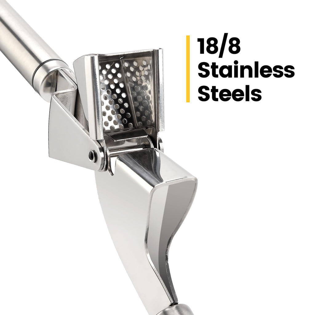 Stainless Steel Garlic Press Mincer P484
