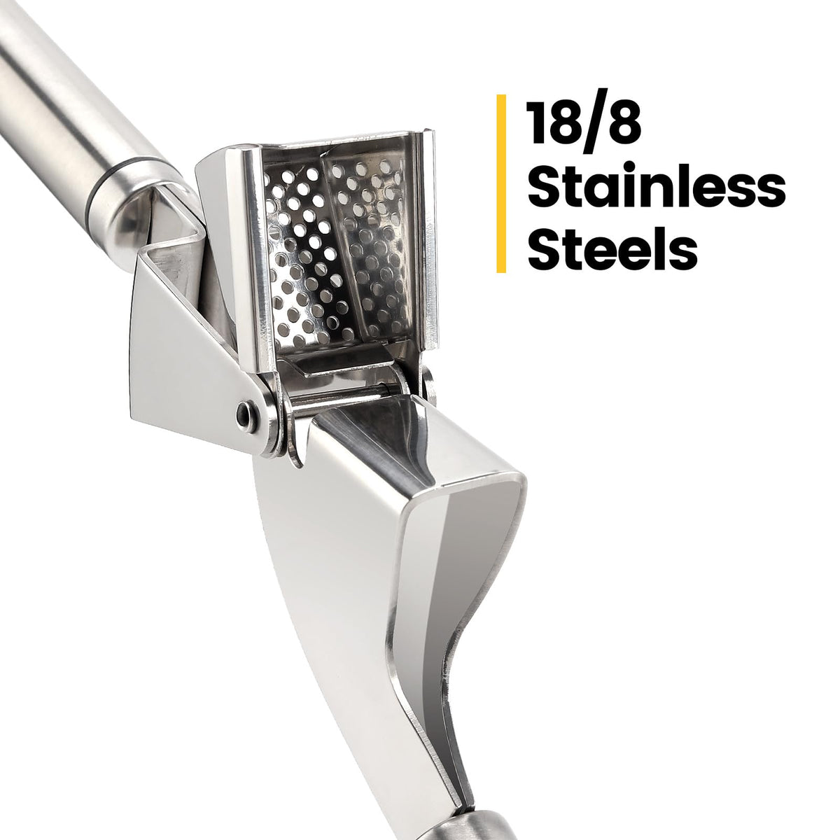 Stainless Steel Garlic Press Mincer P484