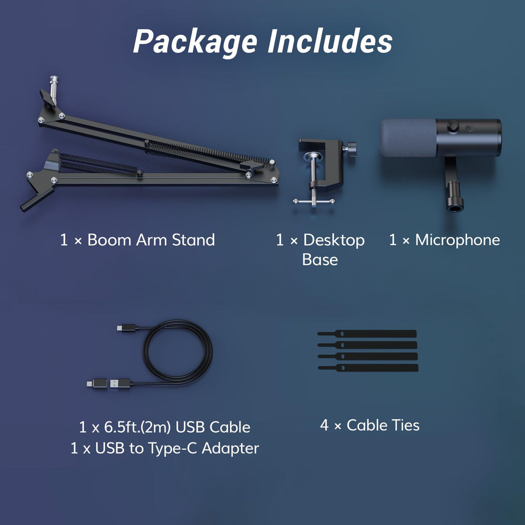 Dynamic Podcast Microphone R819112