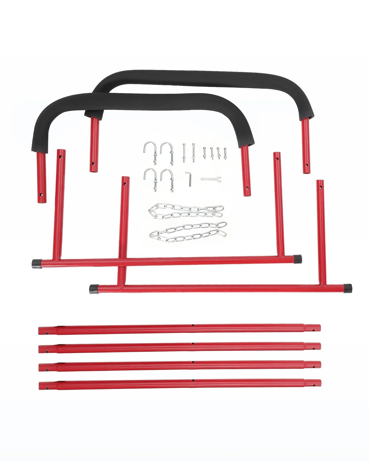 Folding Auto Body Work Stand 500 LBS Capacity Adjustable Height O141