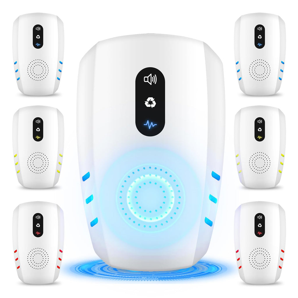 Ultrasonic Indoor Pest Repeller 6 Pack G70330