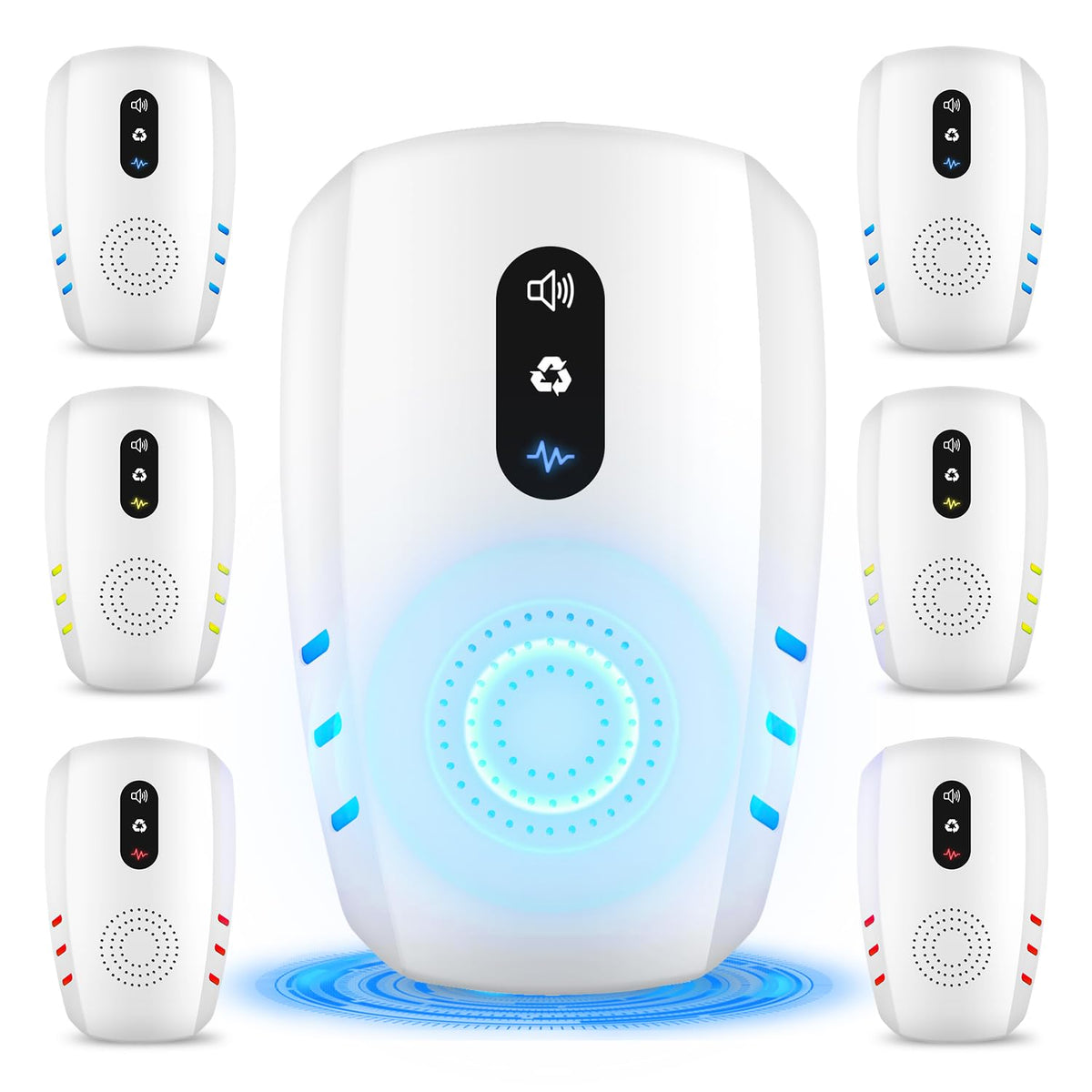 Ultrasonic Indoor Pest Repeller 6 Pack G70330