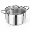 8 Quart Stainless Steel Induction Stock Pot G729703