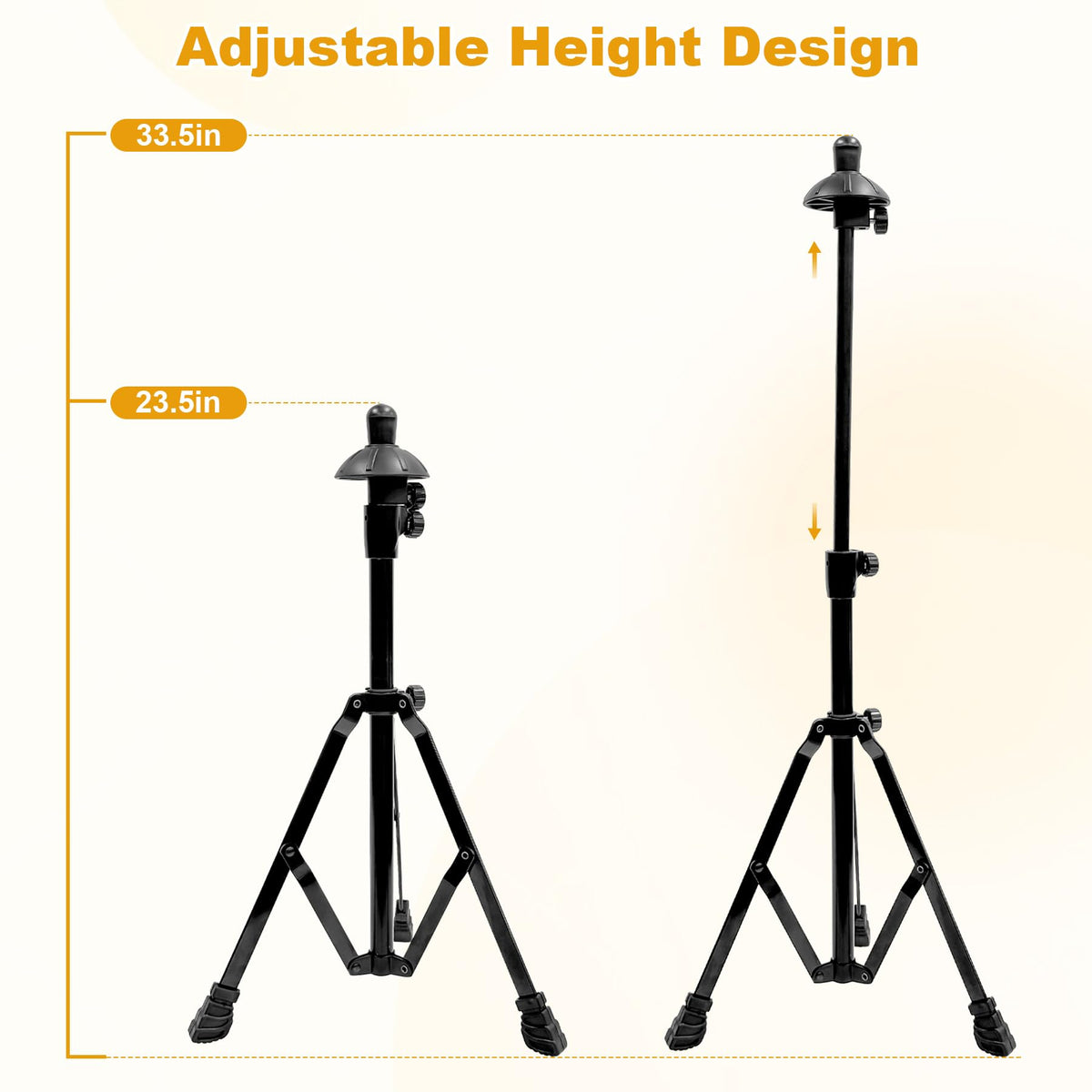 Retractable Trombone Stand with Height Adjustment J6979
