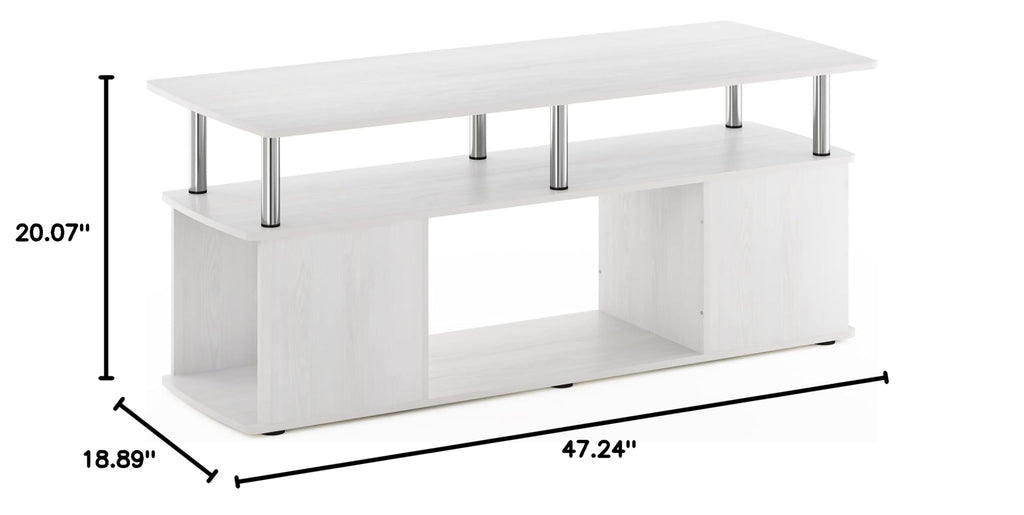 3-Tier TV Stand with Open Shelf up to 50 Inch X727405