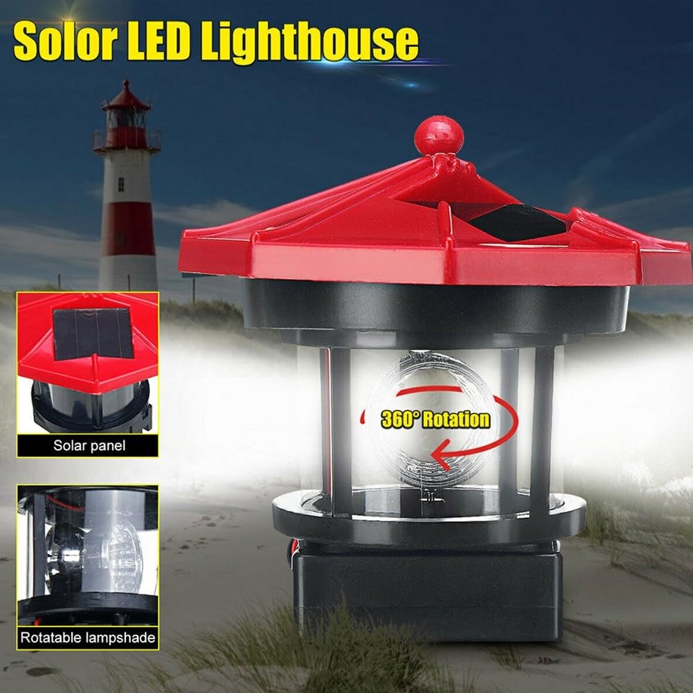 Solar Rotating Lighthouse S374232