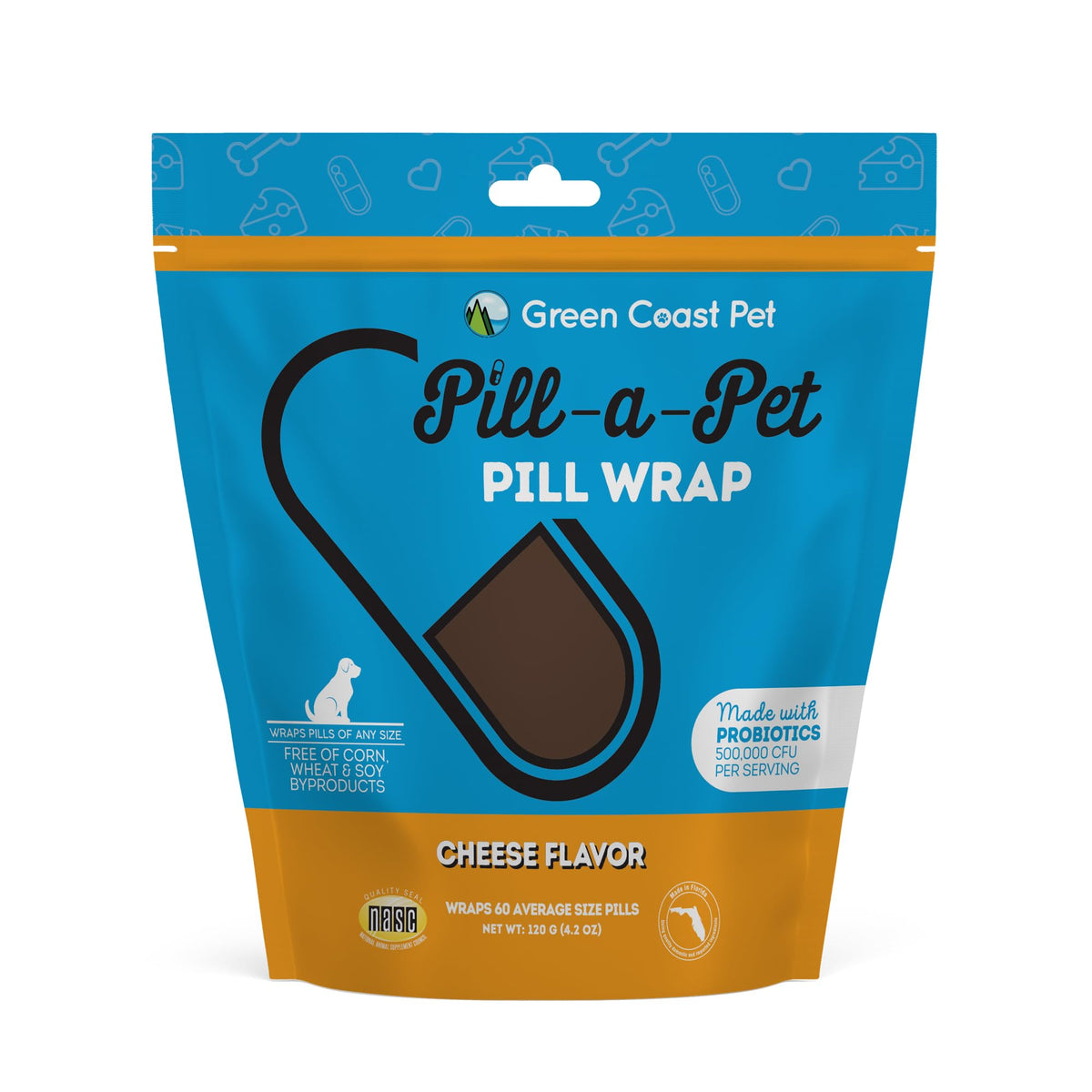 Cheese Flavor Dog Pill Wrap I590344