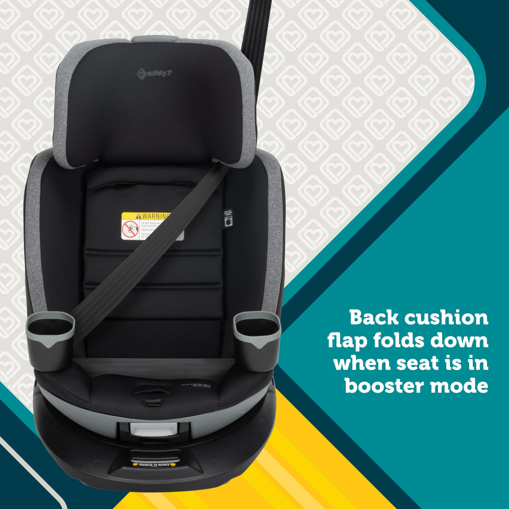 Rotating All-in-One Convertible Car Seat Y85632