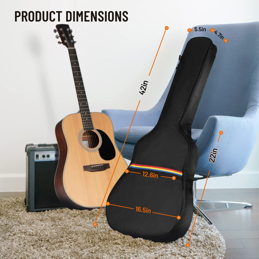 Acoustic Guitar Dust Cover 38-41 in Soft Gig Bag N2596