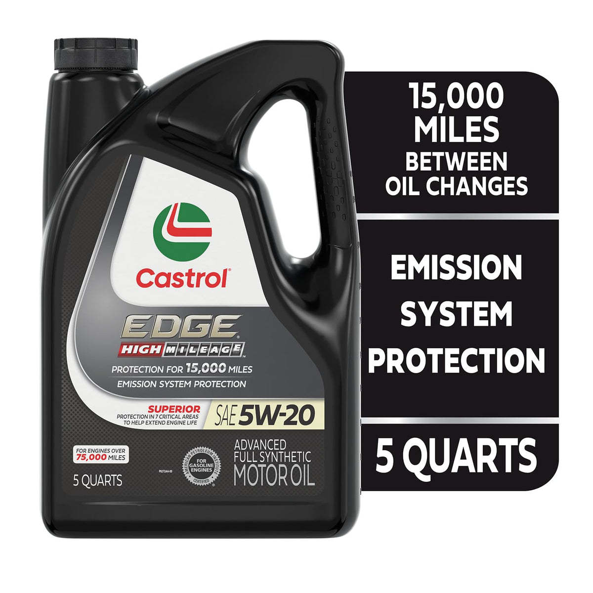 5W-20 Full Synthetic Motor Oil, 5 Quarts Z319213