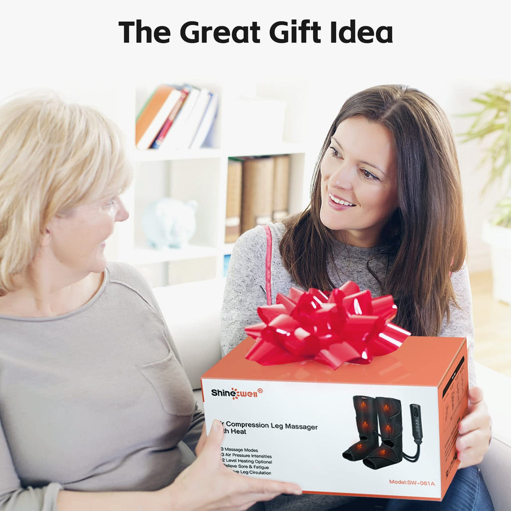 Air Compression Leg Massager with Heat D476