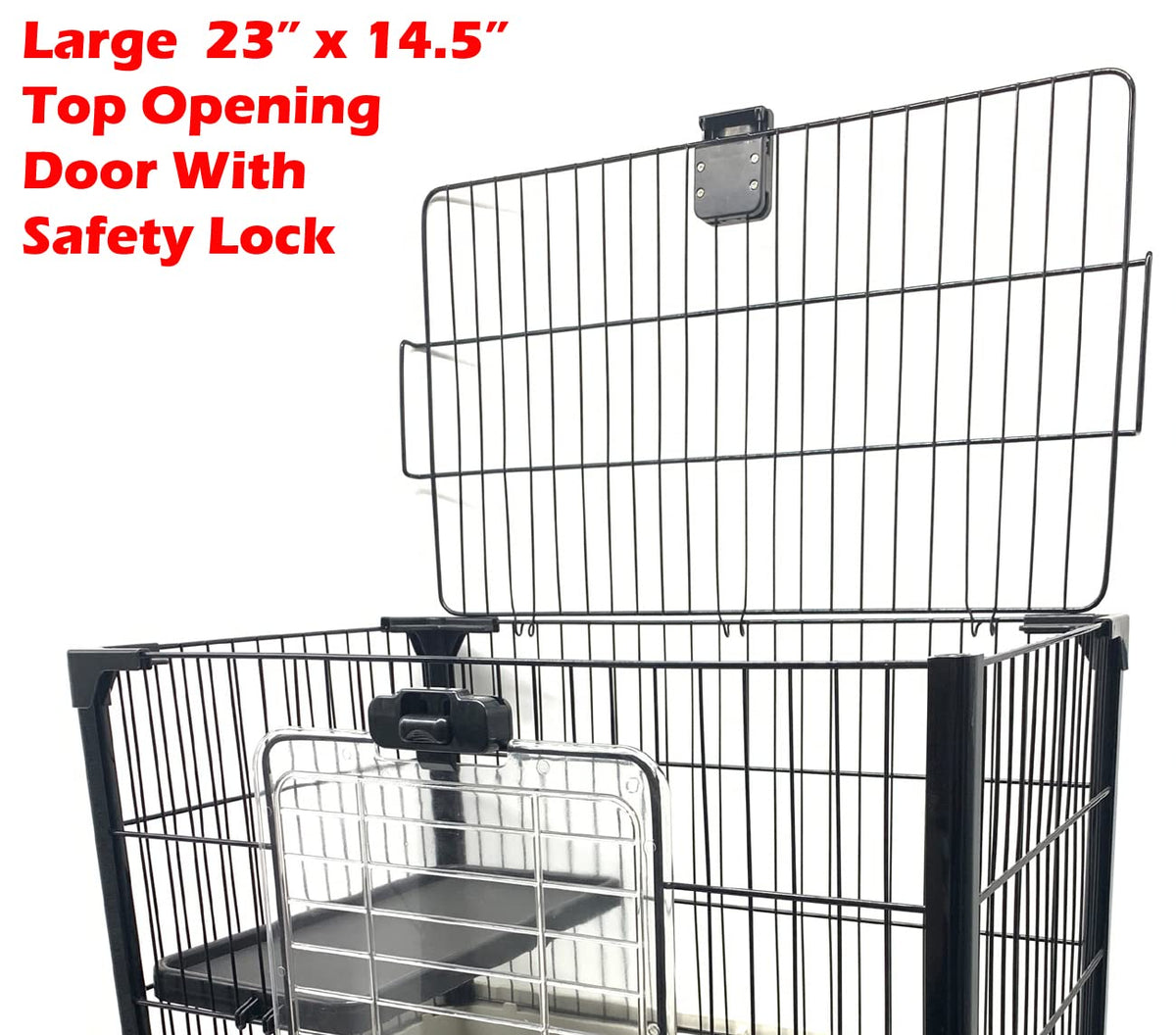 2-Level Rabbit Hutch Guinea Pigs Cage W1162