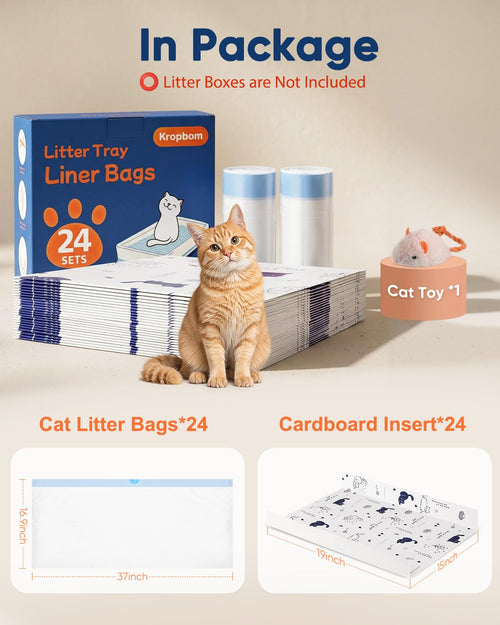 24 Pack Litter Box Liners L8968