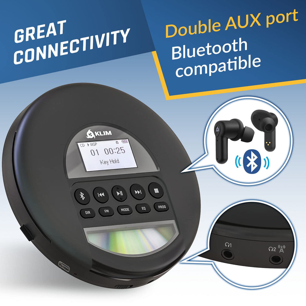 Portable CD Player with Headphones O353