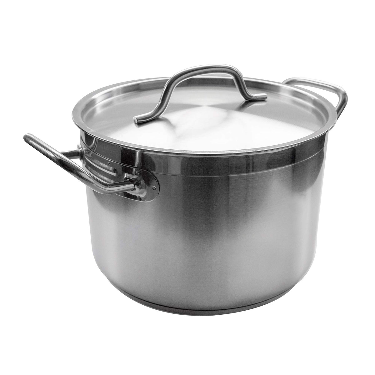 40 Qt Stainless Steel Stock Pot with Cover A286