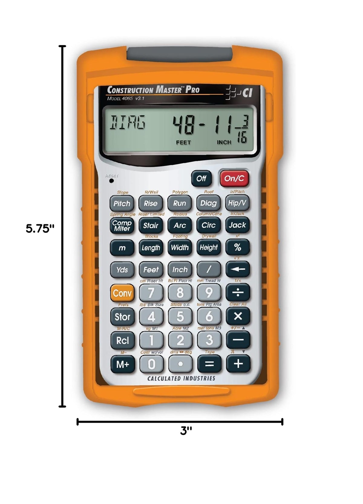 Construction Master Pro Calculator Y623