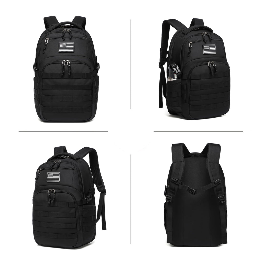 Black Small Tactical Backpack C7515