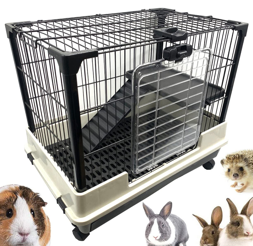 2-Level Rabbit Hutch Guinea Pigs Cage W1162
