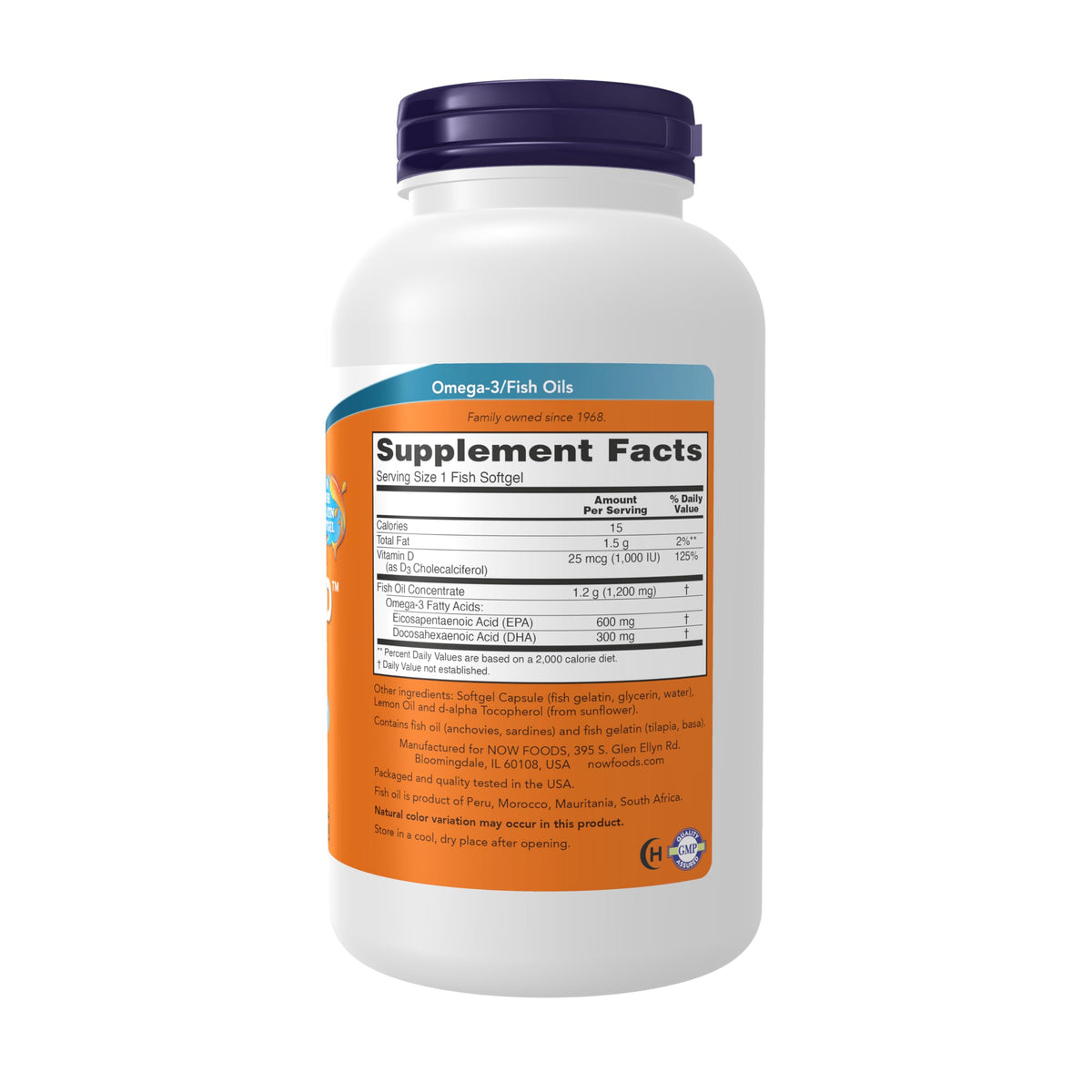 Omega-3 Fish Oil 180 Softgels Q429