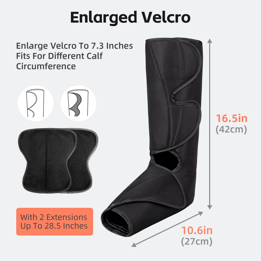 Air Compression Leg Massager with Heat D476