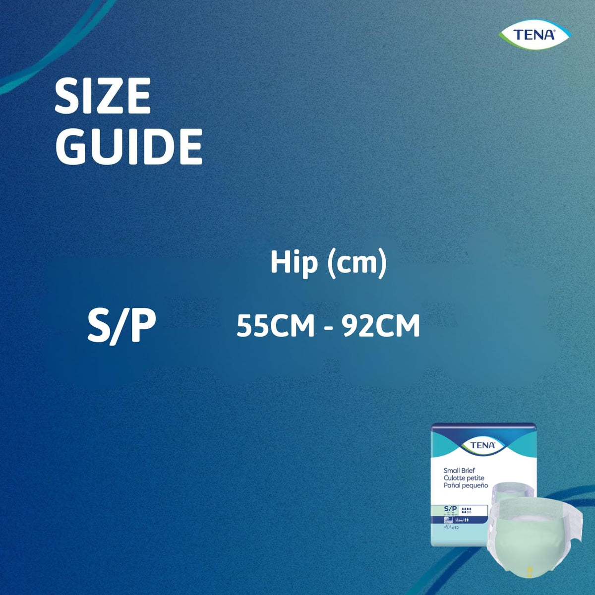 Small Heavy Absorbency Disposable Brief G8265
