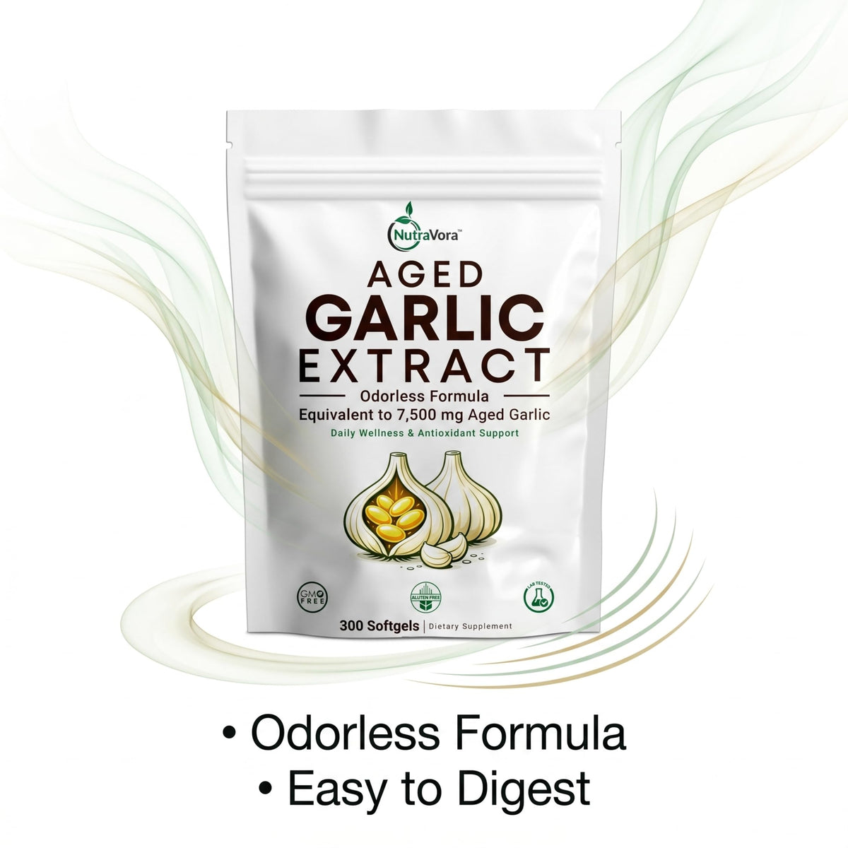Aged Garlic Extract Softgels, 300 Softgels J204