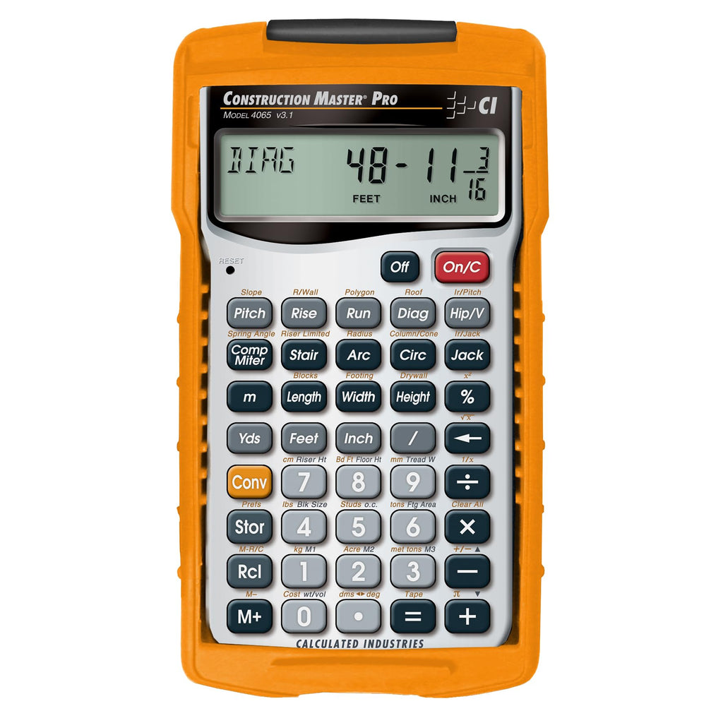 Construction Master Pro Calculator Y623