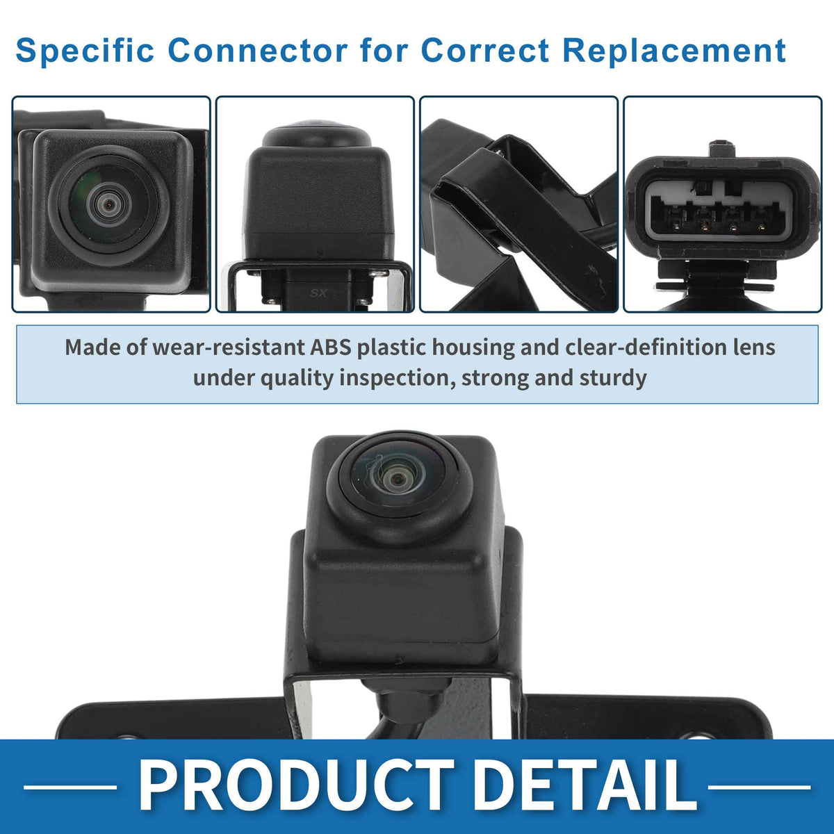 Front View Camera for Nissan Rogue 2017-2020 O610
