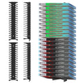 4-Pack Wall Mount DVD Holder Metal Video Game Storage Rack Z5000