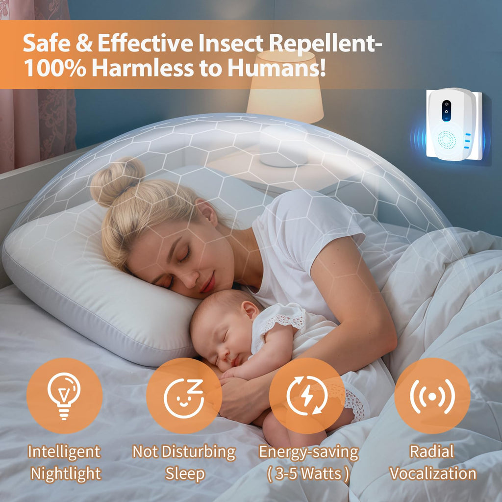 Ultrasonic Indoor Pest Repeller 6 Pack G70330