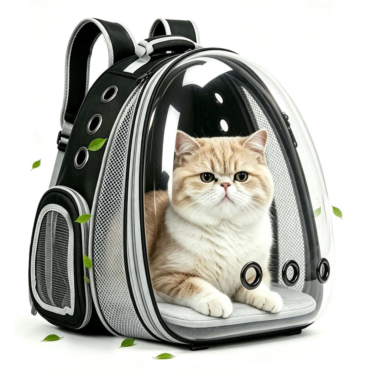Expandable Pet Backpack Cats Dogs Carrier Bag Y9172