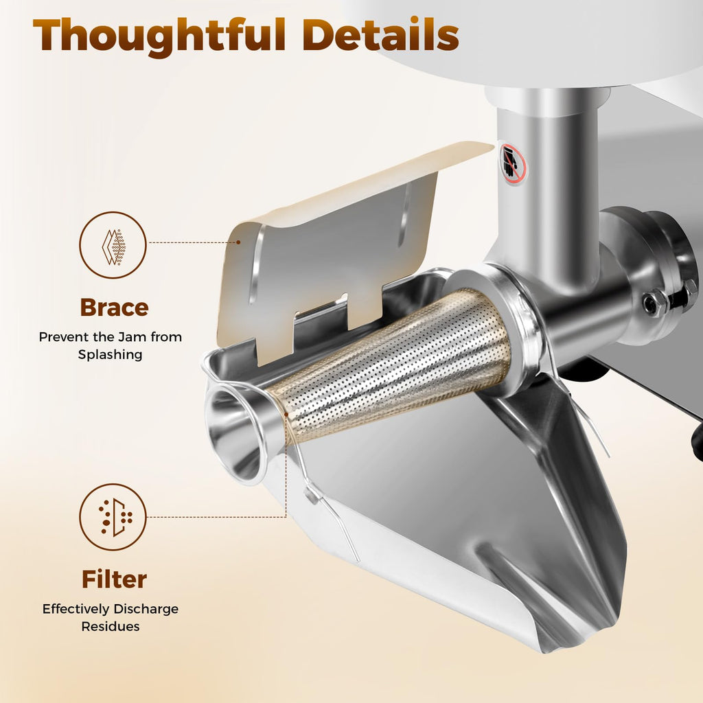 450W Stainless Steel Tomato Strainer Machine J257932