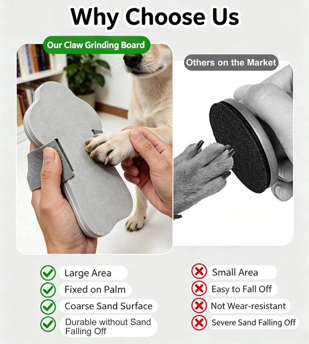 Dog Nail Scratch Board with Hand Strap V479