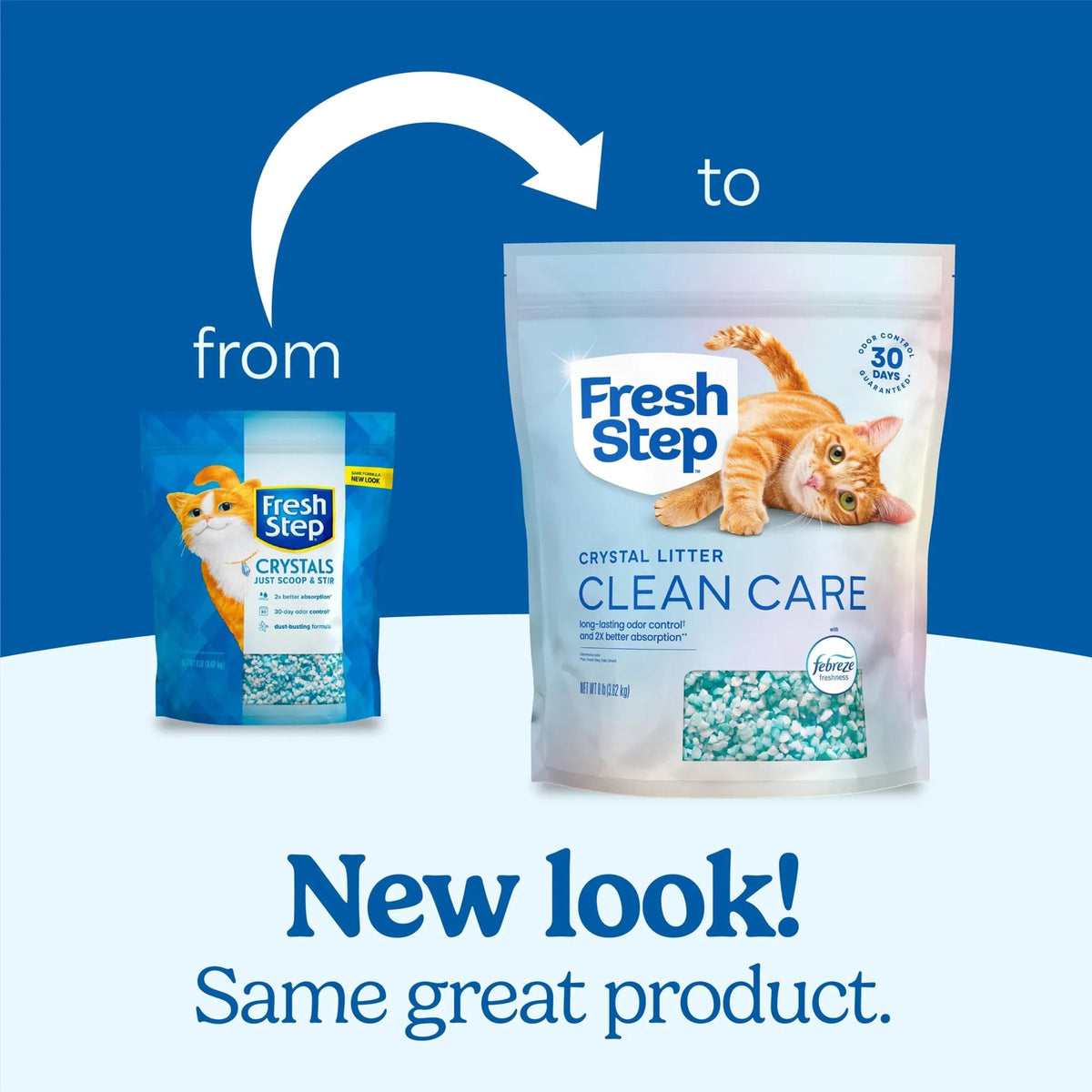 8 lb. 2 Pk Crystal Cat Litter W87991