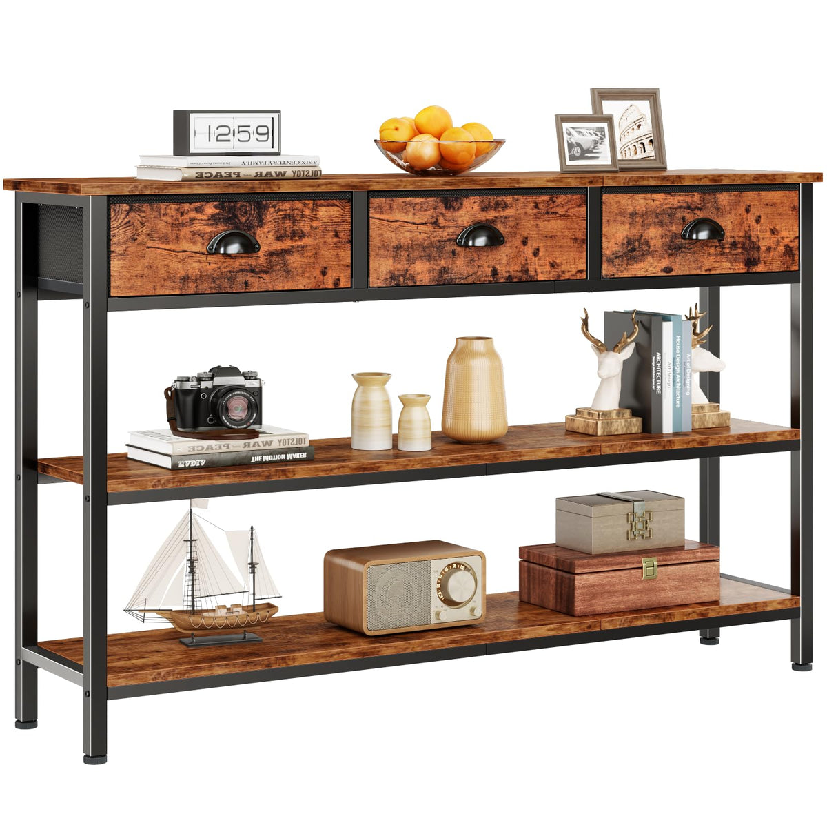 47" Console Table with 3 Drawers K6237