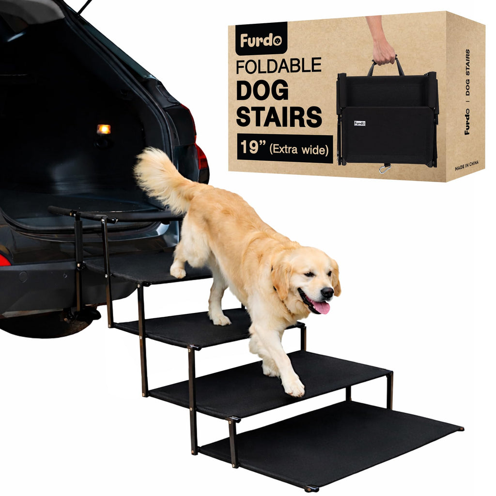 Foldable Non-Slip Dog Stairs Y26104